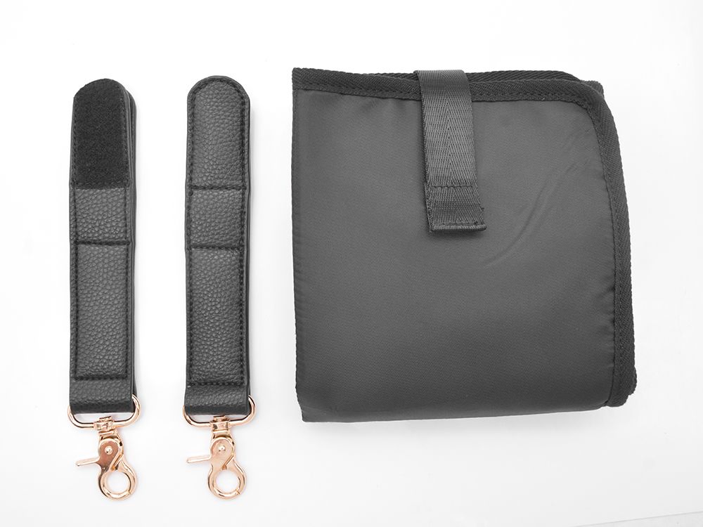 Baby Diaper Backpack set (Vegan Leather)  | Nappy Bag Diaper Bag with changing mat and pram hooks.