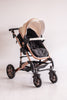 2 in 1 Luxury baby stroller - High Landscape Pram