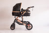 2 in 1 Luxury baby stroller - High Landscape Pram